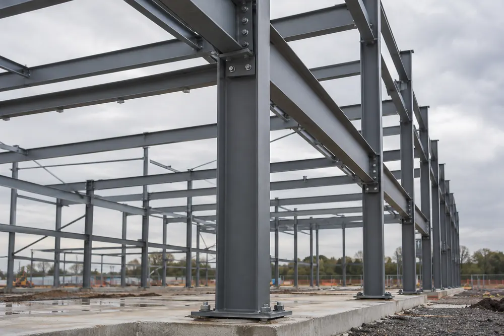 Columns, beams and engineered connections for Hull’s commercial building and alteration work.